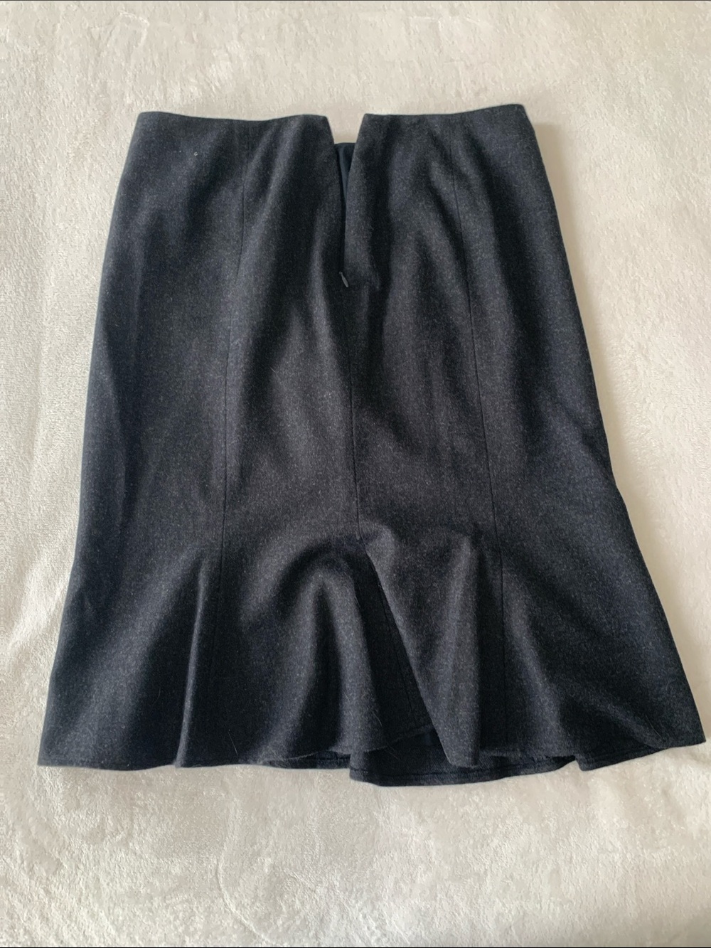 Carlisle Black Pencil Skirt with Subtle Flare